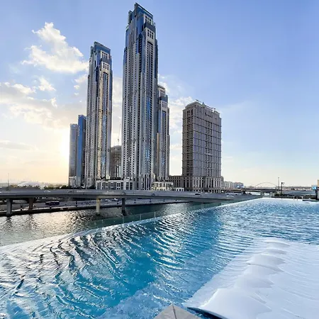 Simply Comfort In Missoni Top Floor With Sea, Canal And Burj Khalifa Views دبي المظهر الخارجي الصورة