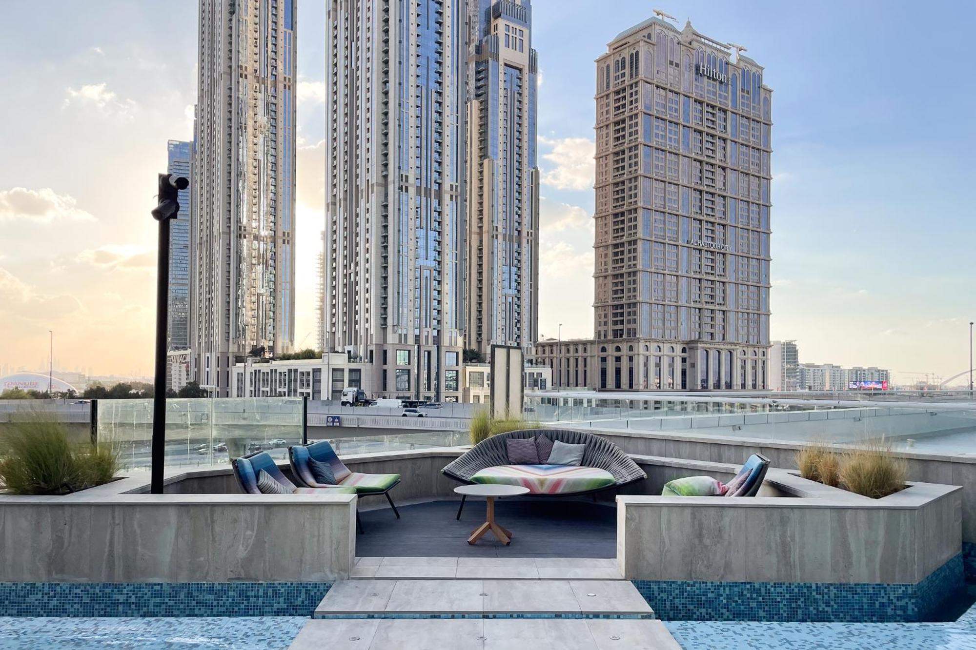 Simply Comfort In Missoni Floor With Sea, Canal And Burj Khalifa Views شقة