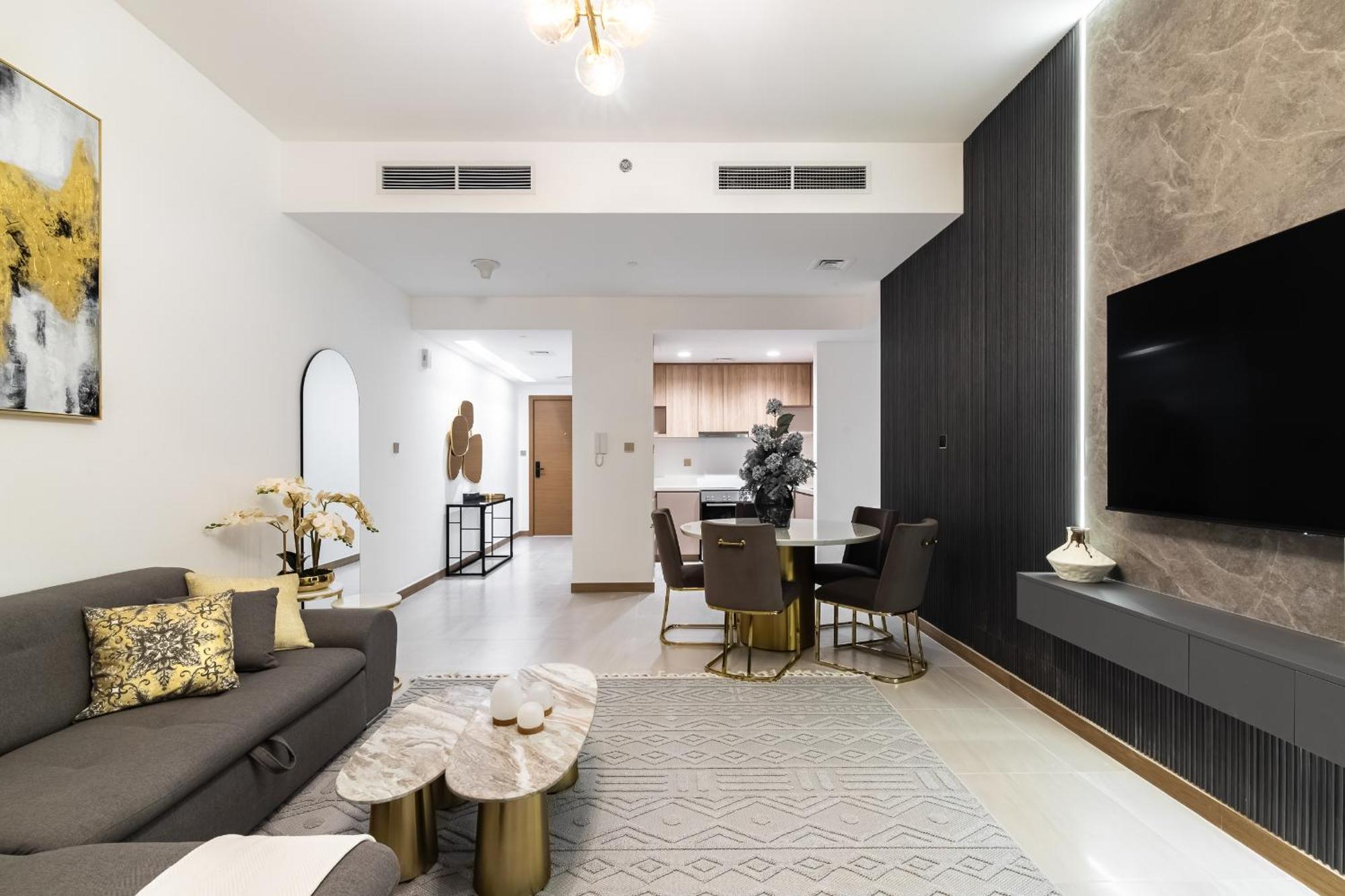 Simply Comfort In Missoni Floor With Sea, Canal And Burj Khalifa Views * دبي