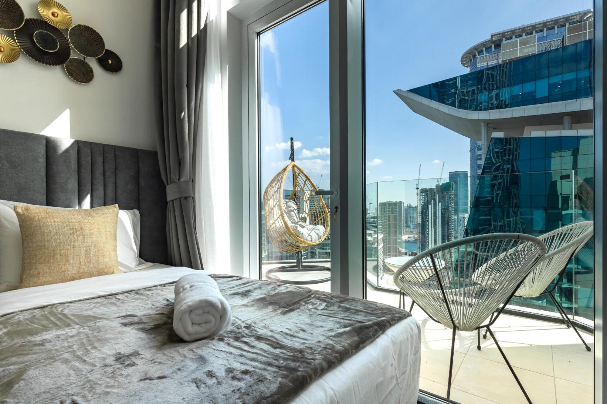 شقة Simply Comfort In Missoni Floor With Sea, Canal And Burj Khalifa Views *