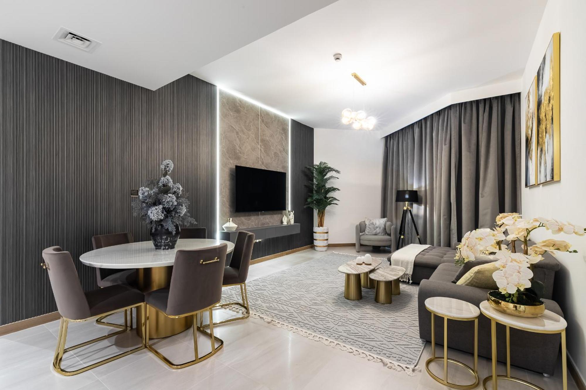 Simply Comfort In Missoni Floor With Sea, Canal And Burj Khalifa Views دبي